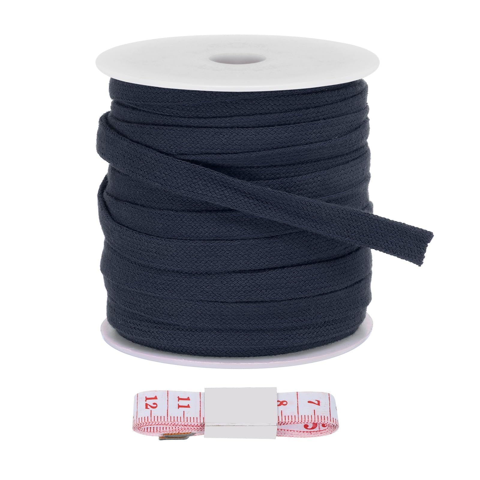 PATIKIL Flat Drawstring Cord 10mm x 27 Yd