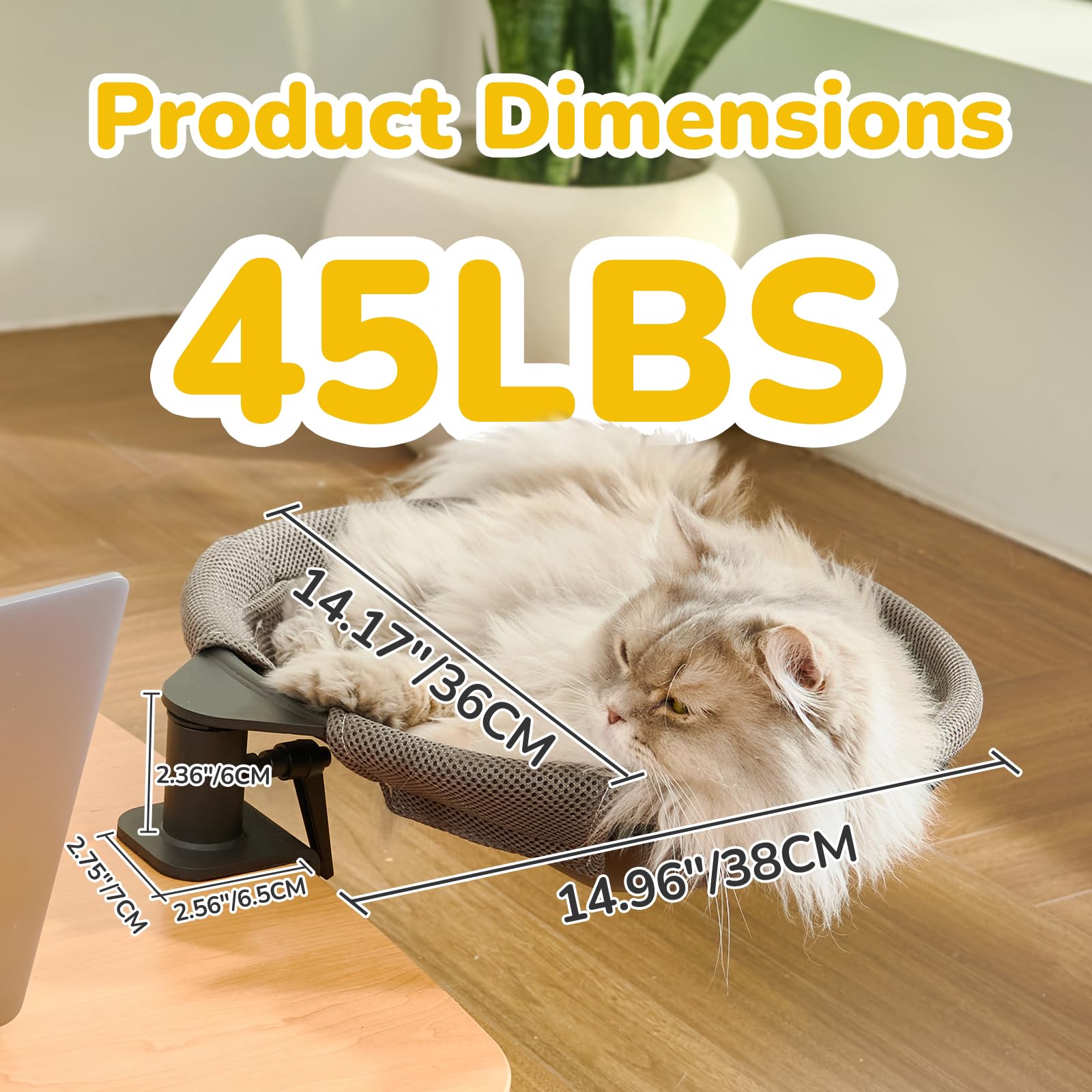CATISM Hoogwaardige kattenmand, warm huisje voor katten, met