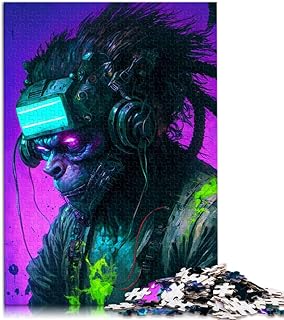 Comprar Rompecabezas para rompecabezas de monos virtuales Puzzle 1000 piezas Puzzle de madera para adultos Regalo para toda la familia 1000 piezas (50 x 75 cm)