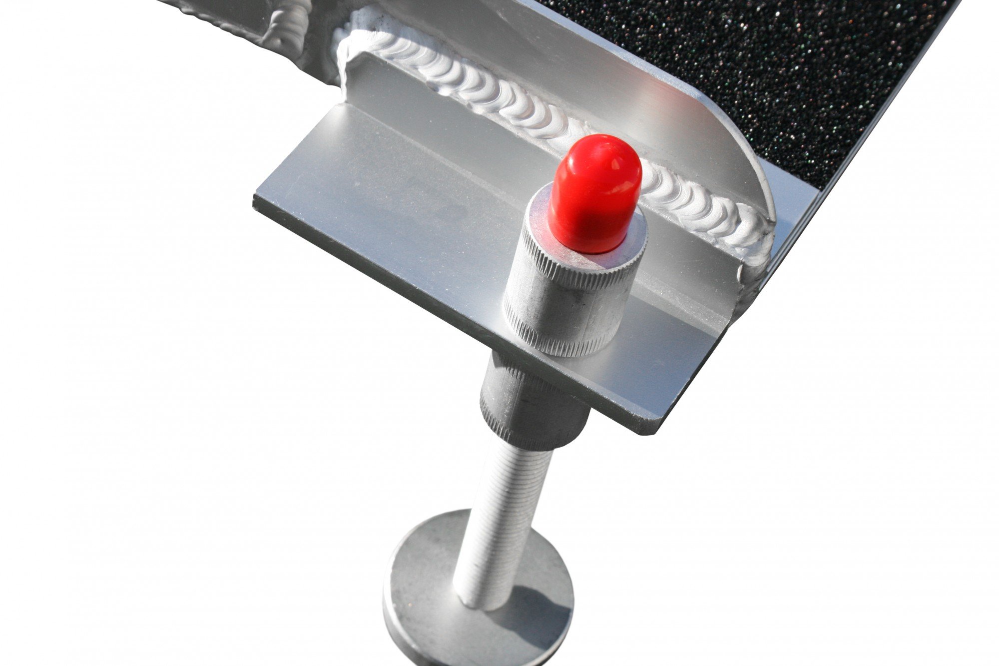 Stufenrampe höhenverstellbar Alurampe Rampe Rollstuhlrampe Auffahrrampe 120 cm Länge