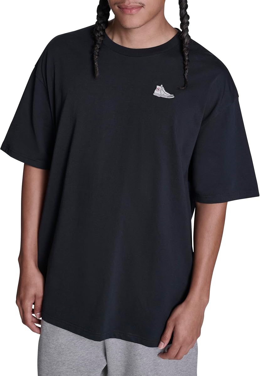 Converse Camiseta gráfica extragrande para hombre