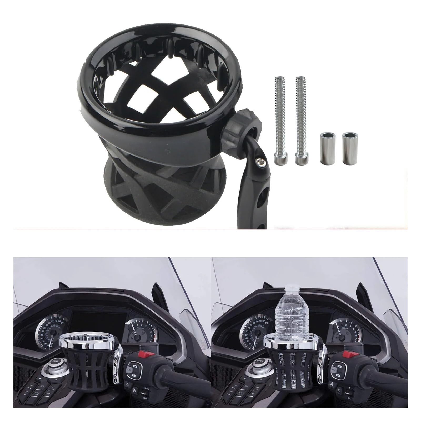 Flaschenhalter Motorrad Motorrad Tasse Halter Motocross Fahrrad Flasche Trinken Halterung Für Go&ldWing GL1800 2018-up