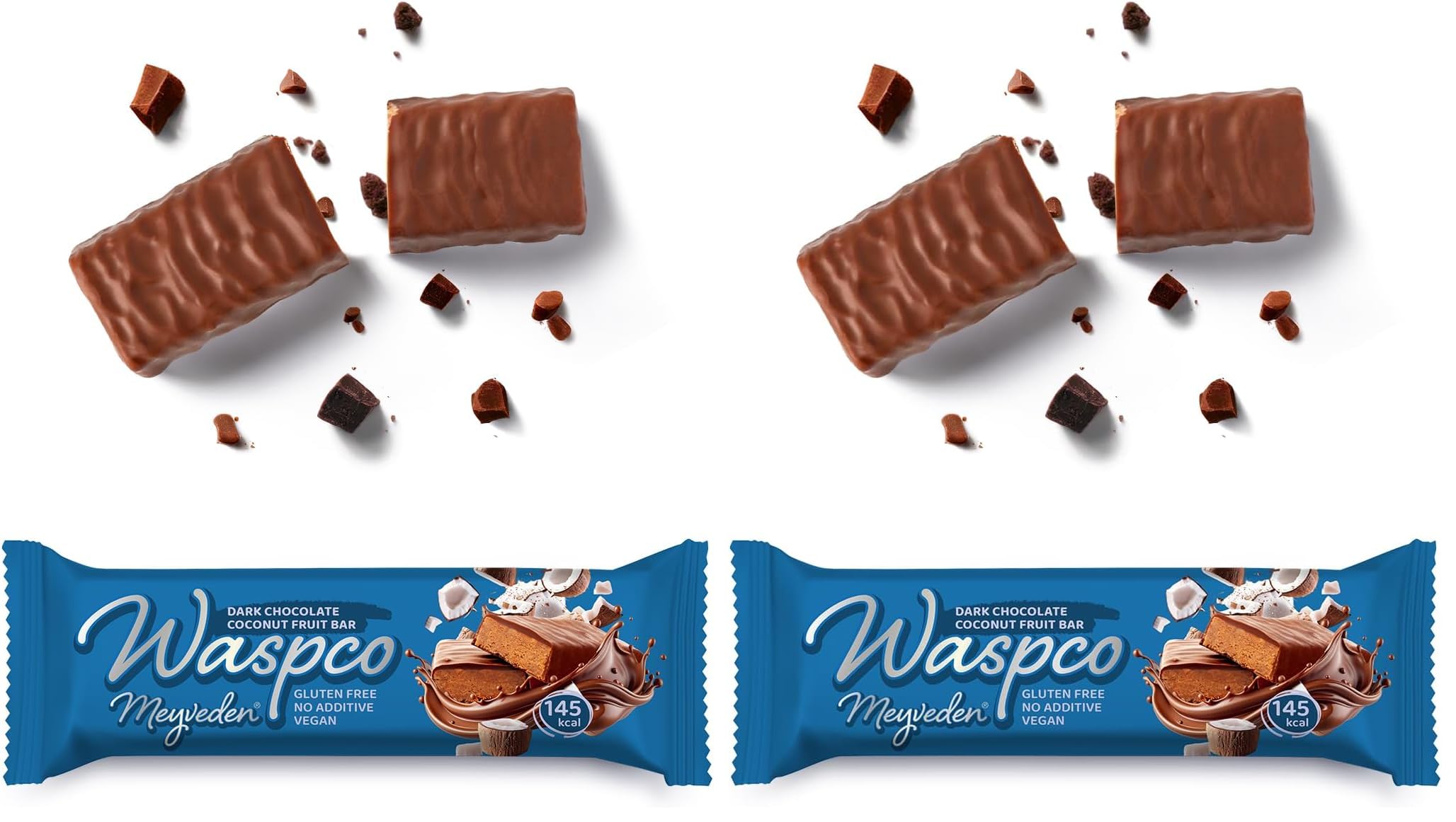 Waspco Hindistan Cevizli Meyve Bar 2li paket