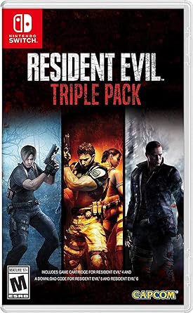 Comparaison critique de Resident Evil 9 Requiem sur Nintendo Switch 2 6 71k8N0nIjYL. SY445 Resident Evil Triple Pack - Nintendo Switch