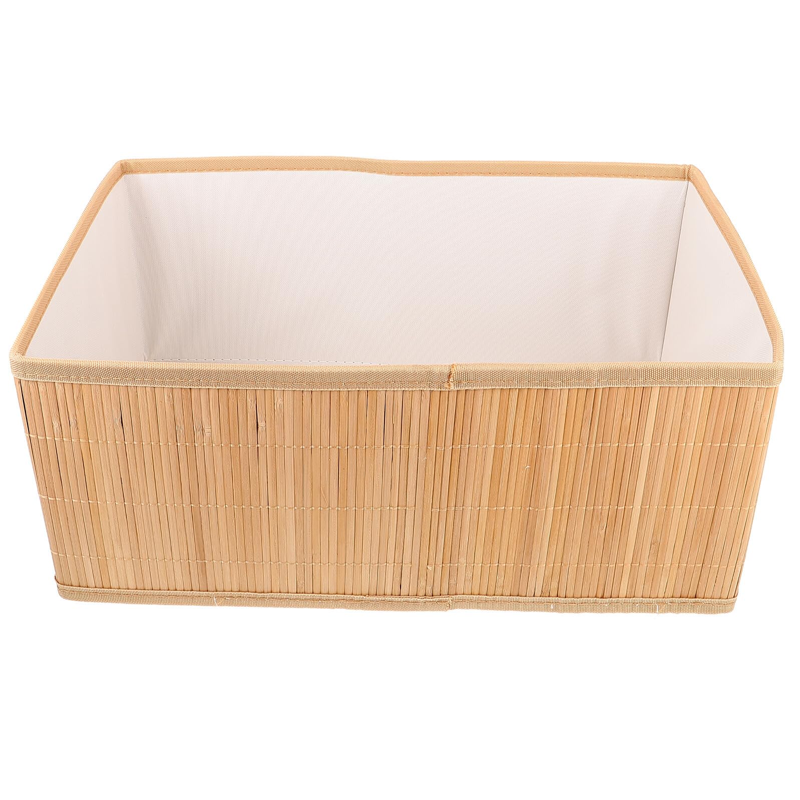 Panier de rangement pliable en bois pour stopper le désordre