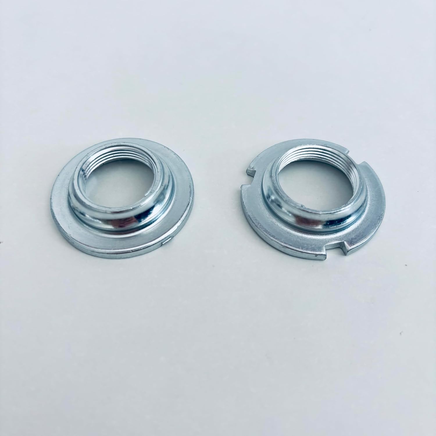 Bicycle Bottom Bracket 1.69" Cup 43mm OD for One-Piece Bottom Bracket Cup Set Silver Color
