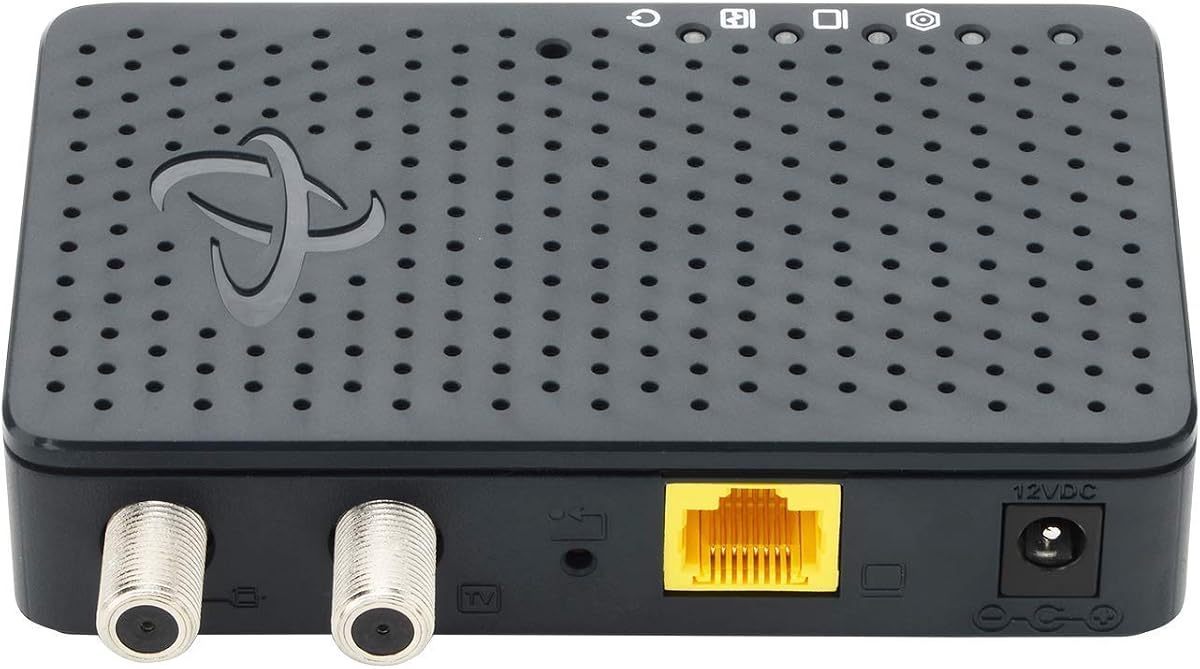 Hitron MoCA 2.5 Adapter - Single Unit - Requires 2ND Adapter to Work| Requires Connected Coax Network | Up to 1 Gbps Ethernet Over Existing Coax | Ideal for Cable Internet Homes