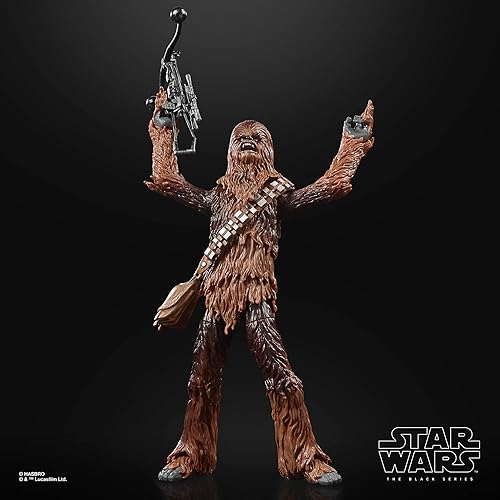 Miniatura 5 de STAR WARS The Black Series Archive Chewbacca - Figura de acción coleccionable de 6 pulgadas, a escala A New Hope, juguetes para niños de 4 años en