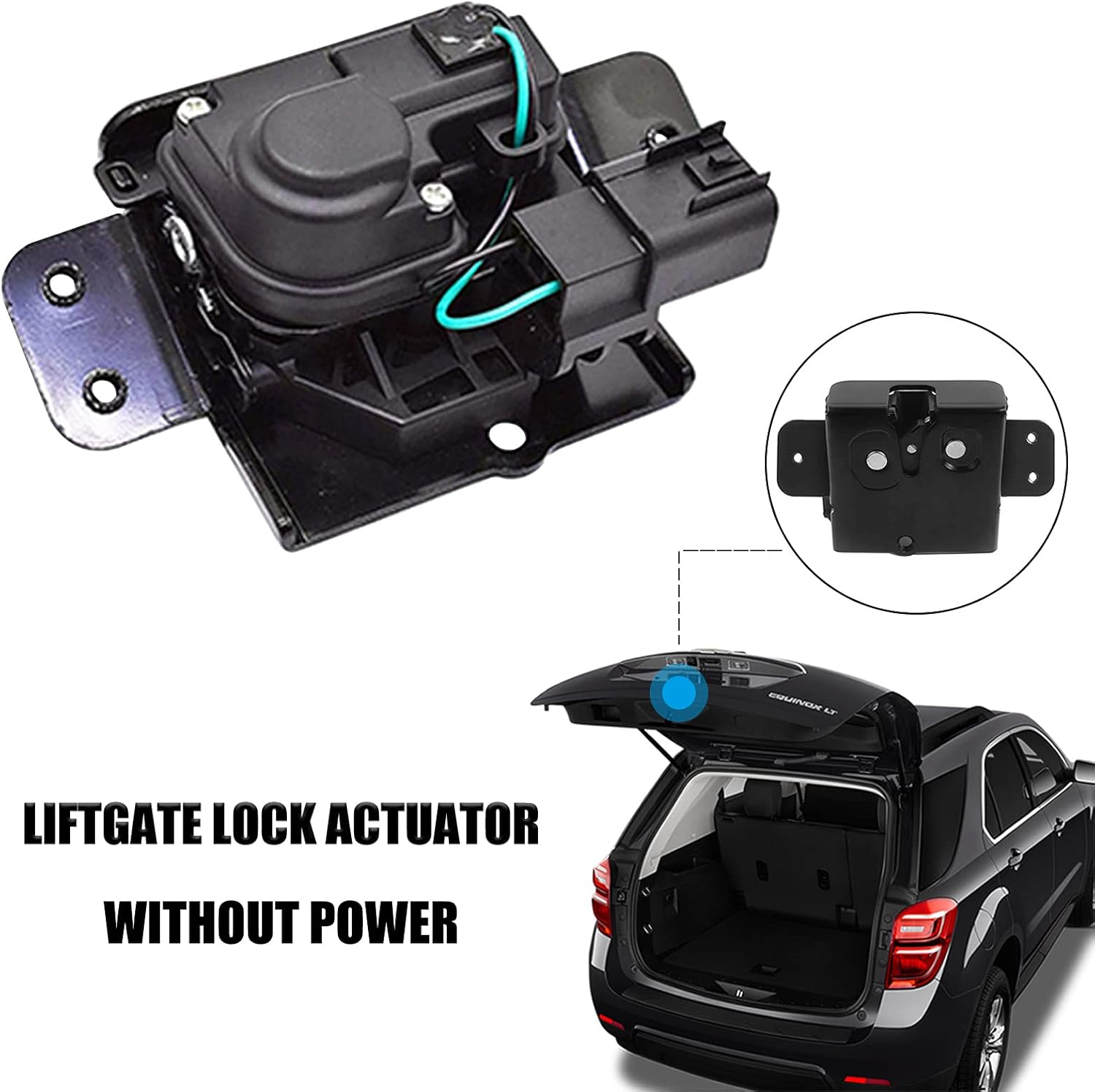 Unikpas Liftgate Lock Actuator Compatible for GMC Yukon
