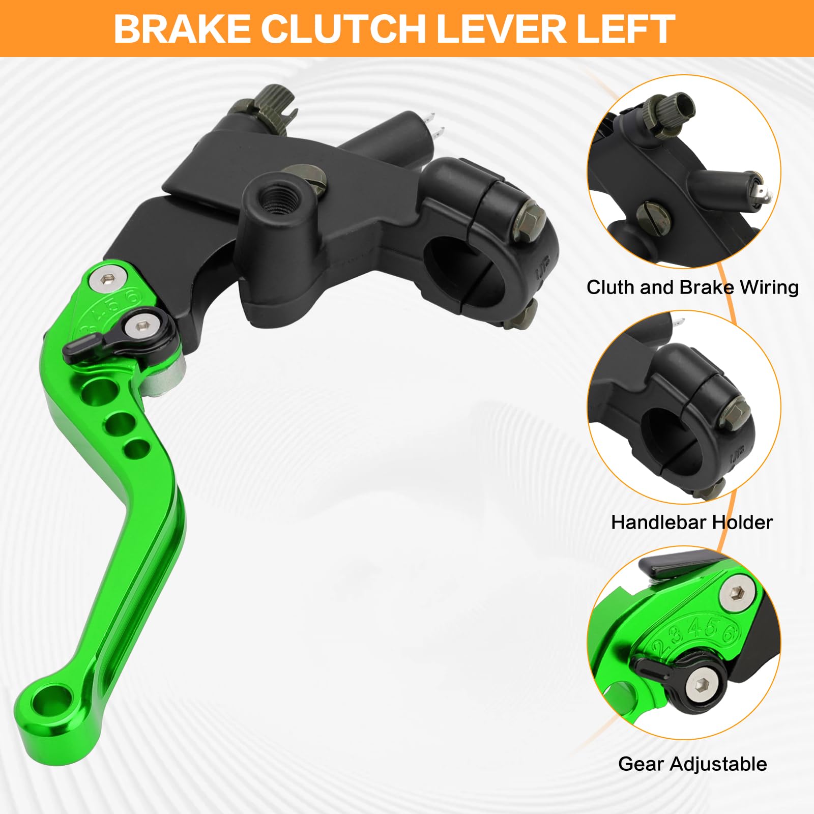 Klx 250 Sf CNC Pivot Brake Clutch Levers For 20-21 KAWASAKI KLX300R KLX300SM KLX 300 SM R E - Foto 13