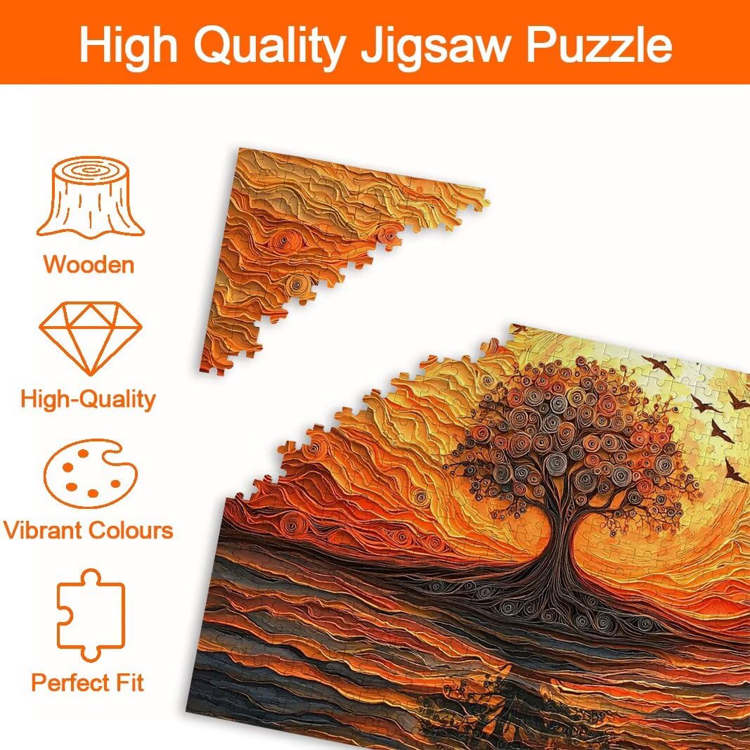 Puzzle Albero della Vita, Puzzle 2000 Pezzi Adulti per Decor, Regalo -8706