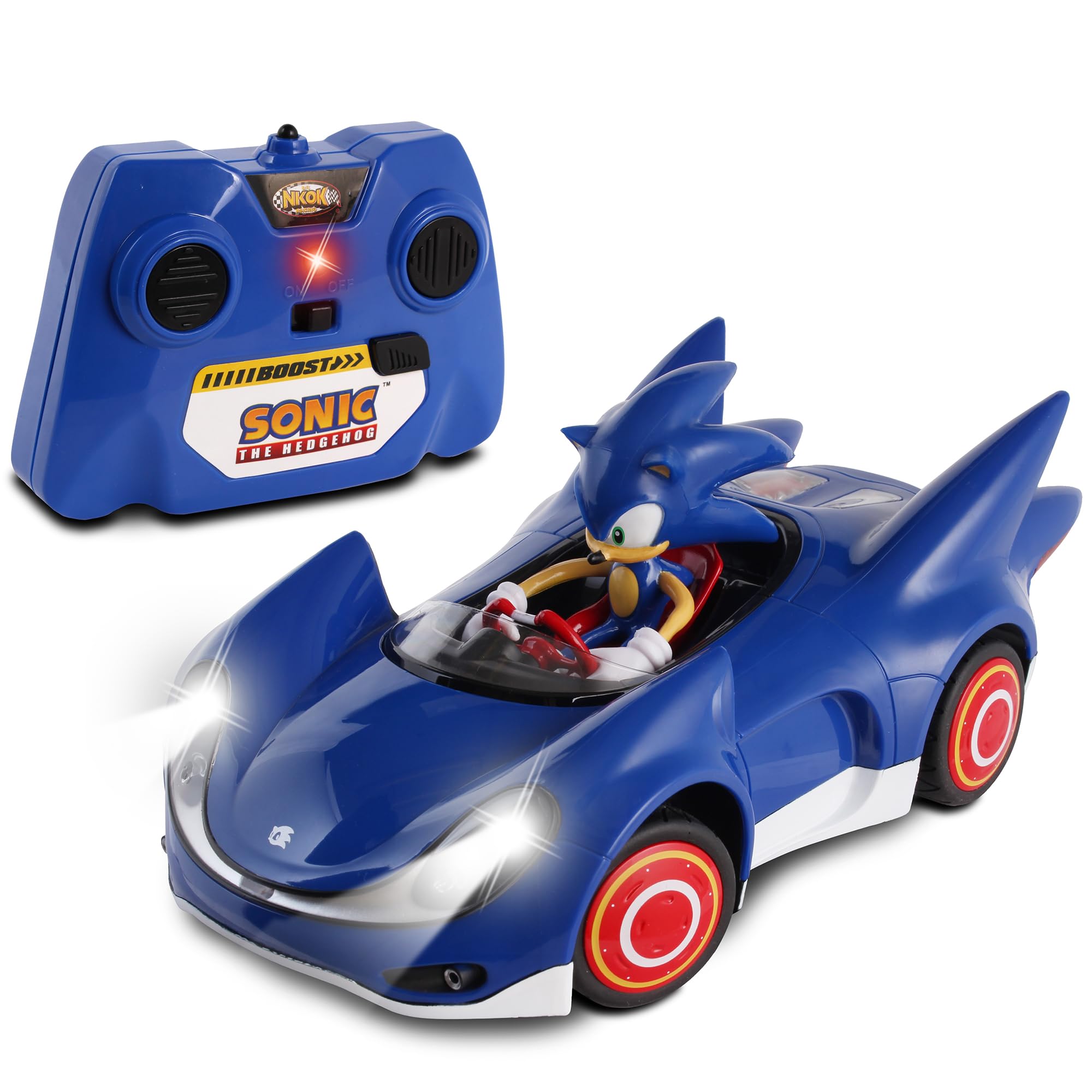 Amazon.com: NKOK Sonic and Sega All Stars Racing Remote Controlled