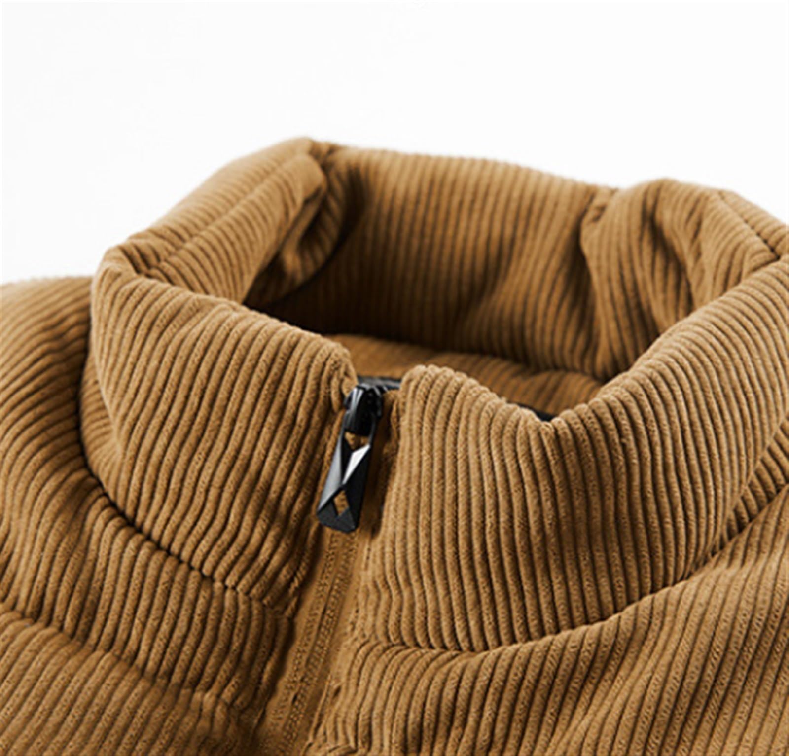 Ciepła Kamizelka Outdoorowa Kamizelka Zimowa Męska Ocieplana Bawełną Ciepła Kurtka Bez Rękawów Płaszcz Ze Stójką Bodywarmer