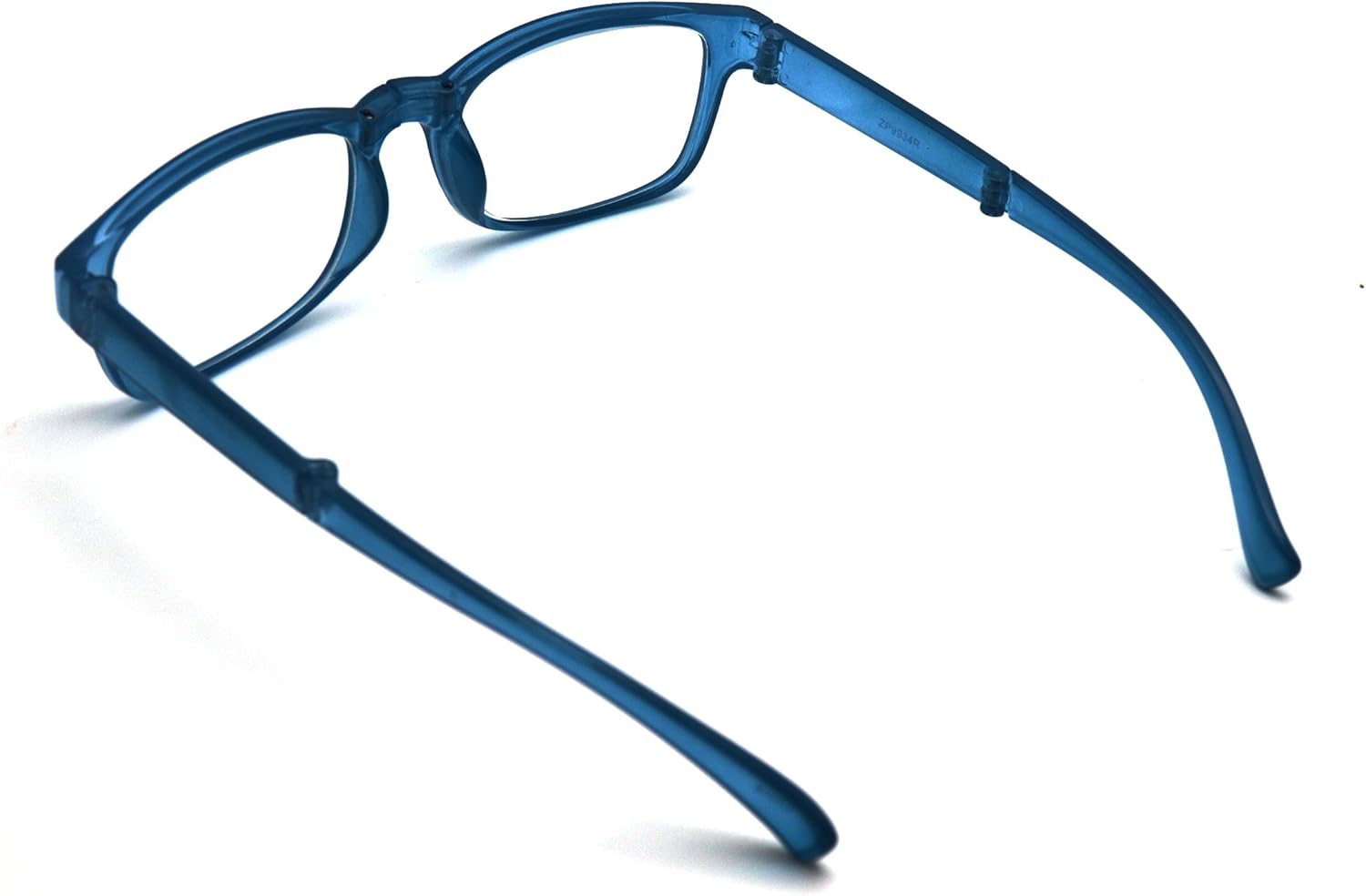 ColorViper Pocket Folding Reading Glasses with Cases R1399SC NEW (transparent blue, 3.25)