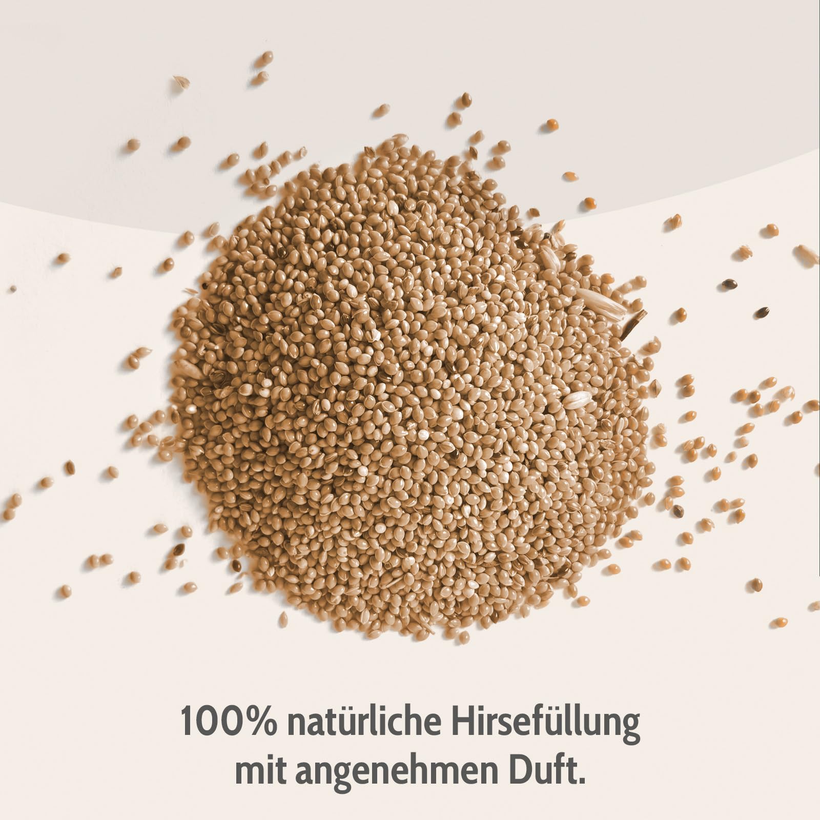 Habibi Plush Wärmestofftier/Wärmekissen zum Erwärmen in der Mikrowelle/Backofen (Erdmännchen)