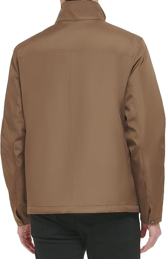 Calvin Klein Men's Stand Collar Poly Jacket