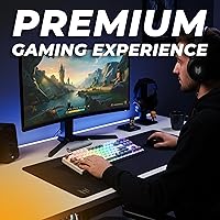 Vista 7 de TECWARE Phantom+ Elite 87 Mechanical Gaming Keyboard RGB LED Backlit Hot Swappable Wraith Brown Switches 87 Key TKL Layout Thocky Sound