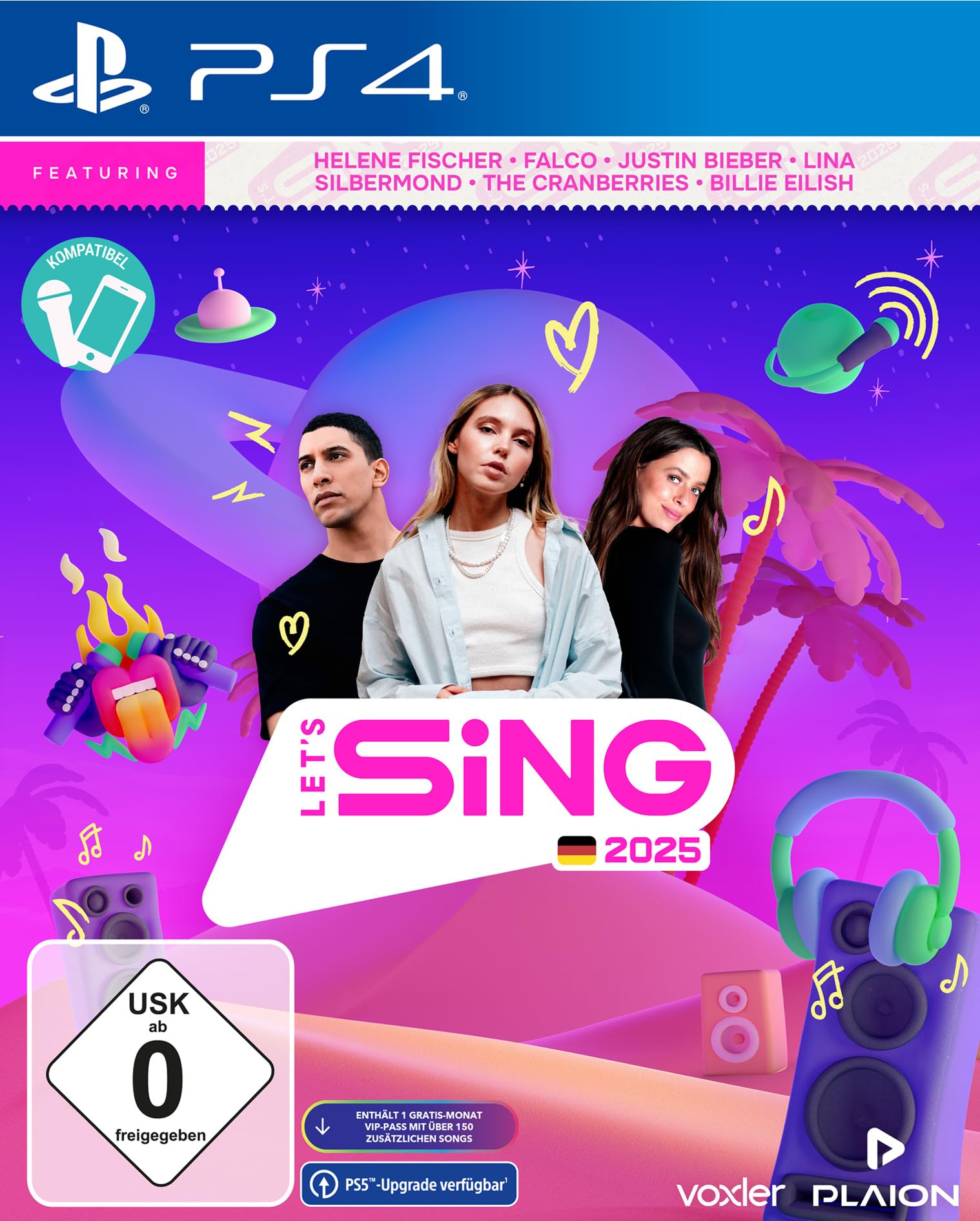 Let's Sing 2025 German Version (Playstation 4)