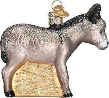 Legend of the donkey christmas ornament Clearance