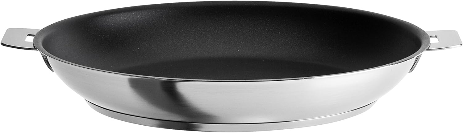 Cristel Strate Fryingpan, 12", Silver