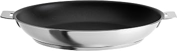 Cristel Strate P20QLE Fryingpan, 8", Silver