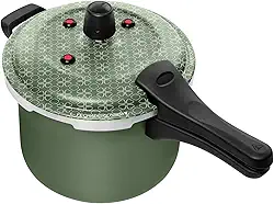 Panela Pressão Patolux 5,0L Fecho Externo Antiad - Verde