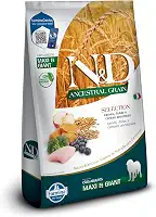 N&D Ancestral Grain Selection Ração para Cães Adultos Raças Grandes e Gigantes 15 kg