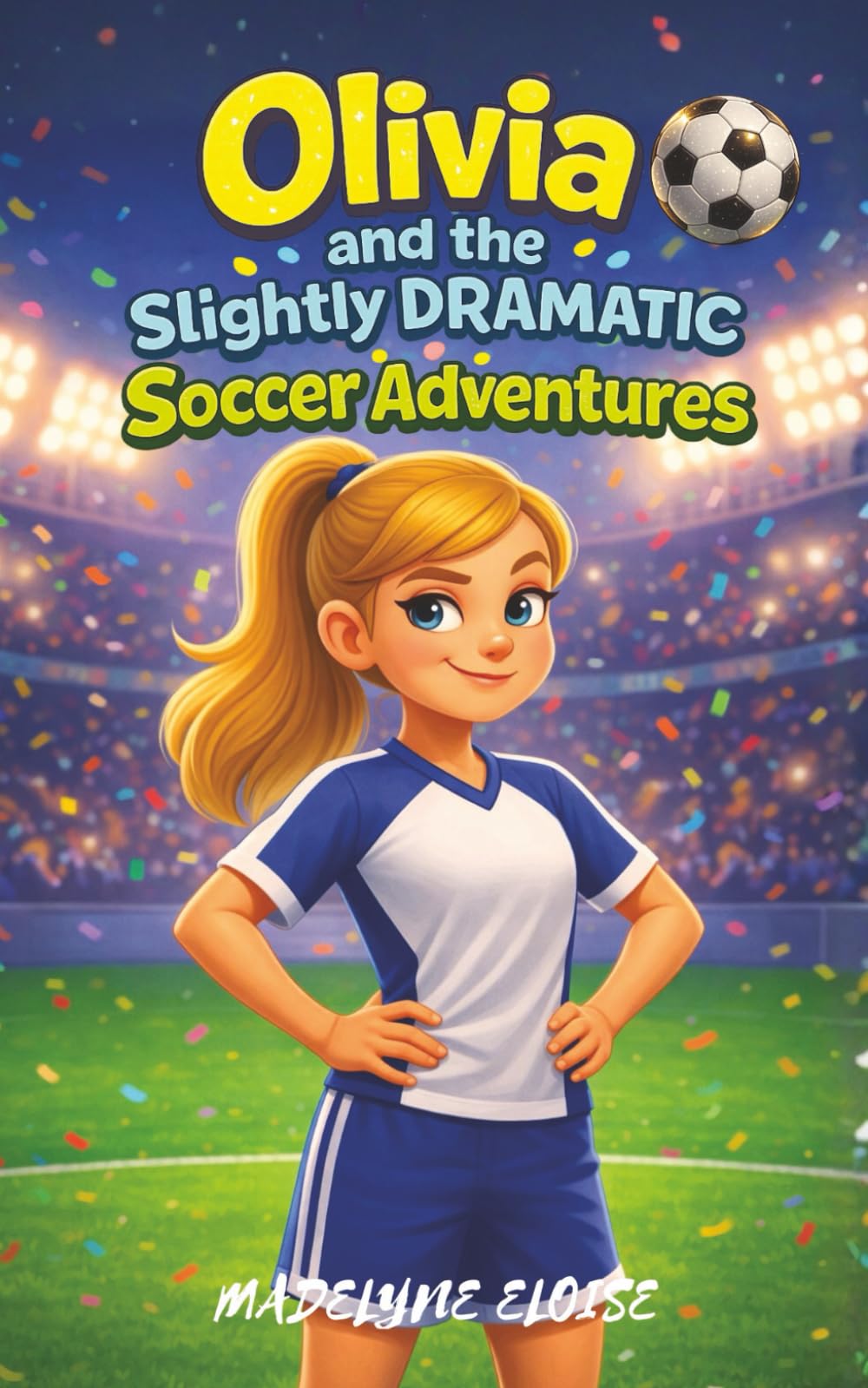 Olivia and the Slightly Dramatic Soccer Adventures: A Funny Soccer Story About Friendship, Teamwork, and Big Game Energy for Girls Ages 8–12
