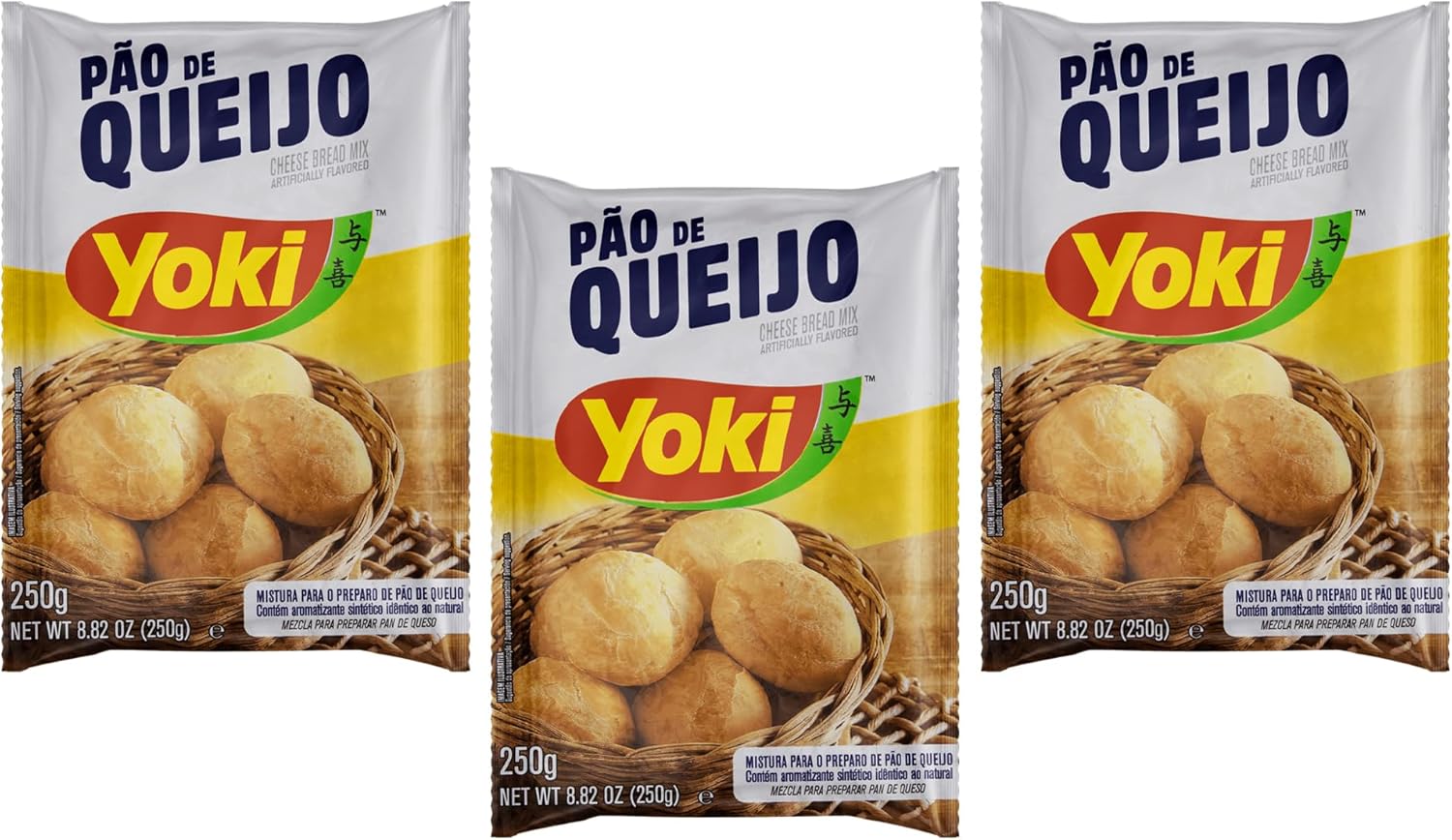 Yoki Mistura Pao De Queijo 250g Brazilian Cheese Bread Mix 250g