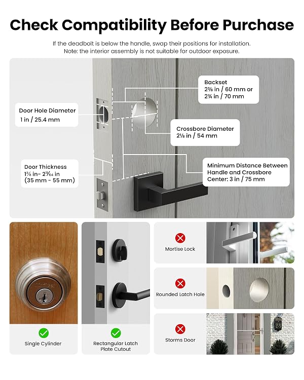 Lockin Veno Pro Palm Vein Video Smart Lock with 2K 180° Camera, Fingerprint Recognition, AI Motion Detection, IP65 Weatherproof, Remote App Control, 32GB Built-in Storage, No Monthly Fee by Lockin - Image 7