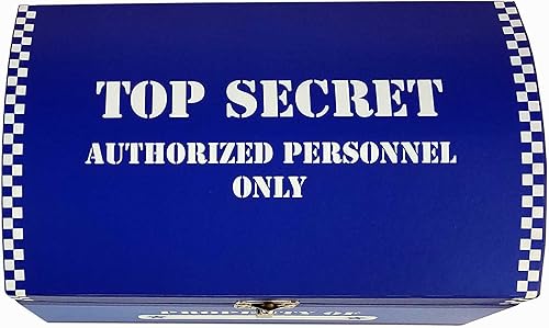 Miniatura 7 de Caja de cofre del tesoro, tamaño de escritorio azul de superhéroe