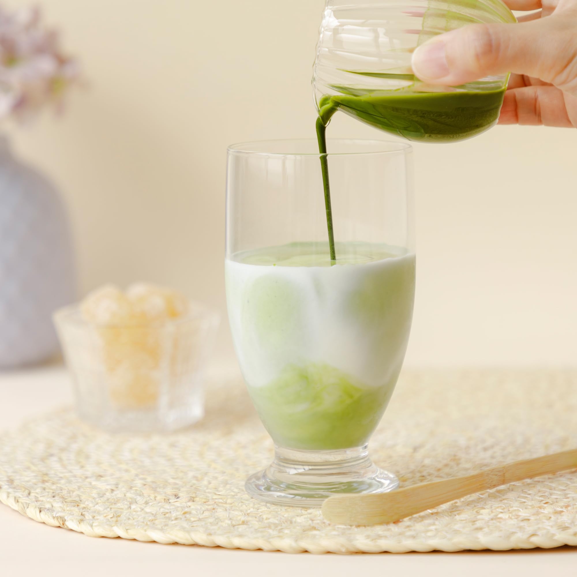 Asayu Japan Matcha Powder - Ceremonial Grade Green Tea Shizuoka Source Made in Japan Sticks - 10x2g — view 8