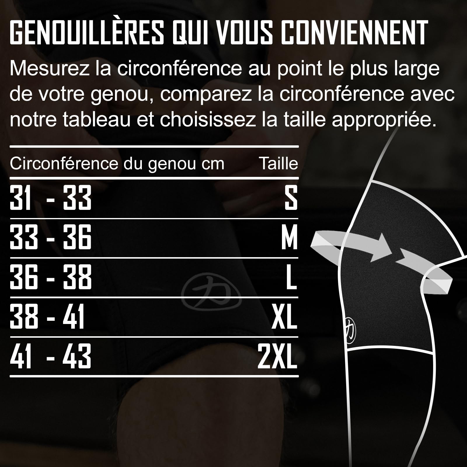 Strength Shop Genouillère 5 mm en néoprène pour Femme et Homme, 1 Paire (S), Couleur: Noir, très résistante à la déchirure, idéale pour l’haltérophilie, la Musculation, etc.