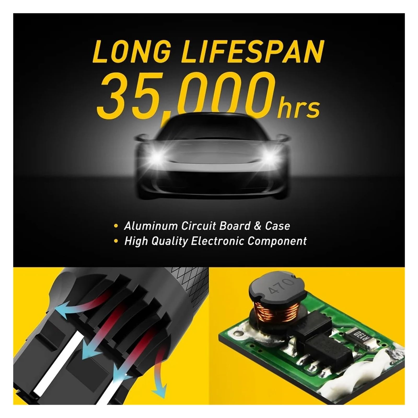 Luz Trasera Luces LED Freno Traseras Para Coche 7443 W21/5W T20, Luz Intermitente Roja Y Amarilla, 7440 W21W, 12 V Piloto posterior(Yellow,7443 W21/5W T20)