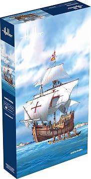 Heller Christopher Columbus Santa Maria Boat Model Building Kit