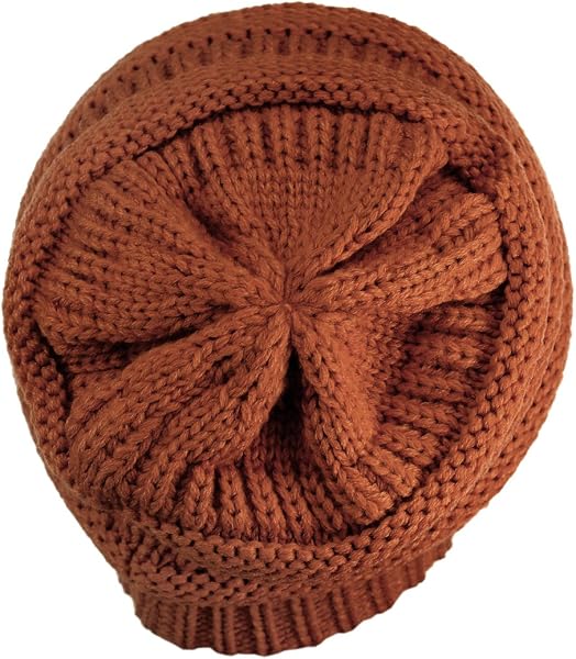 C.C Bonnet Slouch Unisexe tricoté, pour Un Look Fabuleux Lors de Vos activités Hivernales. - 3