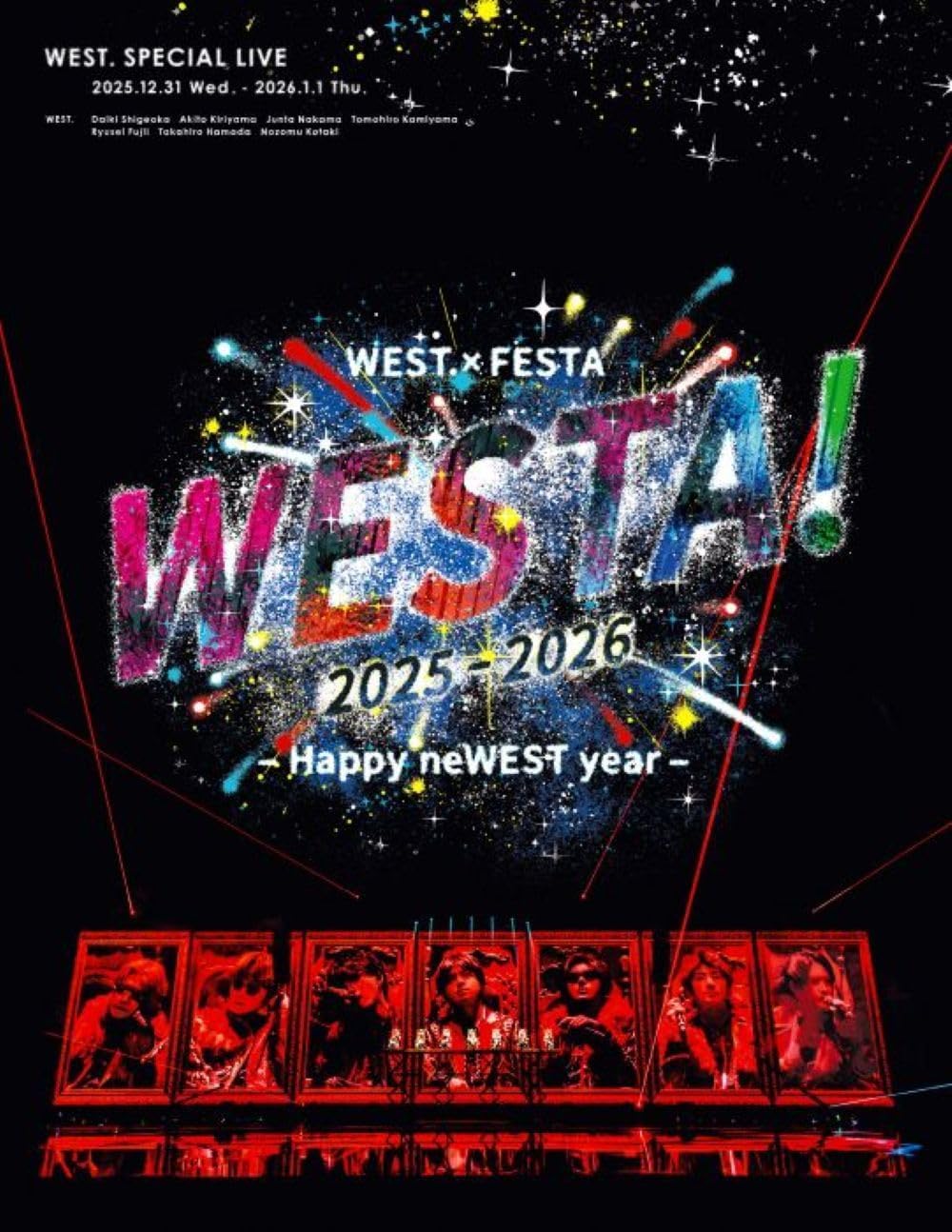 WEST. SPECIAL LIVE WESTA! DVD（初回盤） Amazon.co.jp: 【初回盤+通常盤 Blu-ray 2形態セット】 WEST. SPECIAL