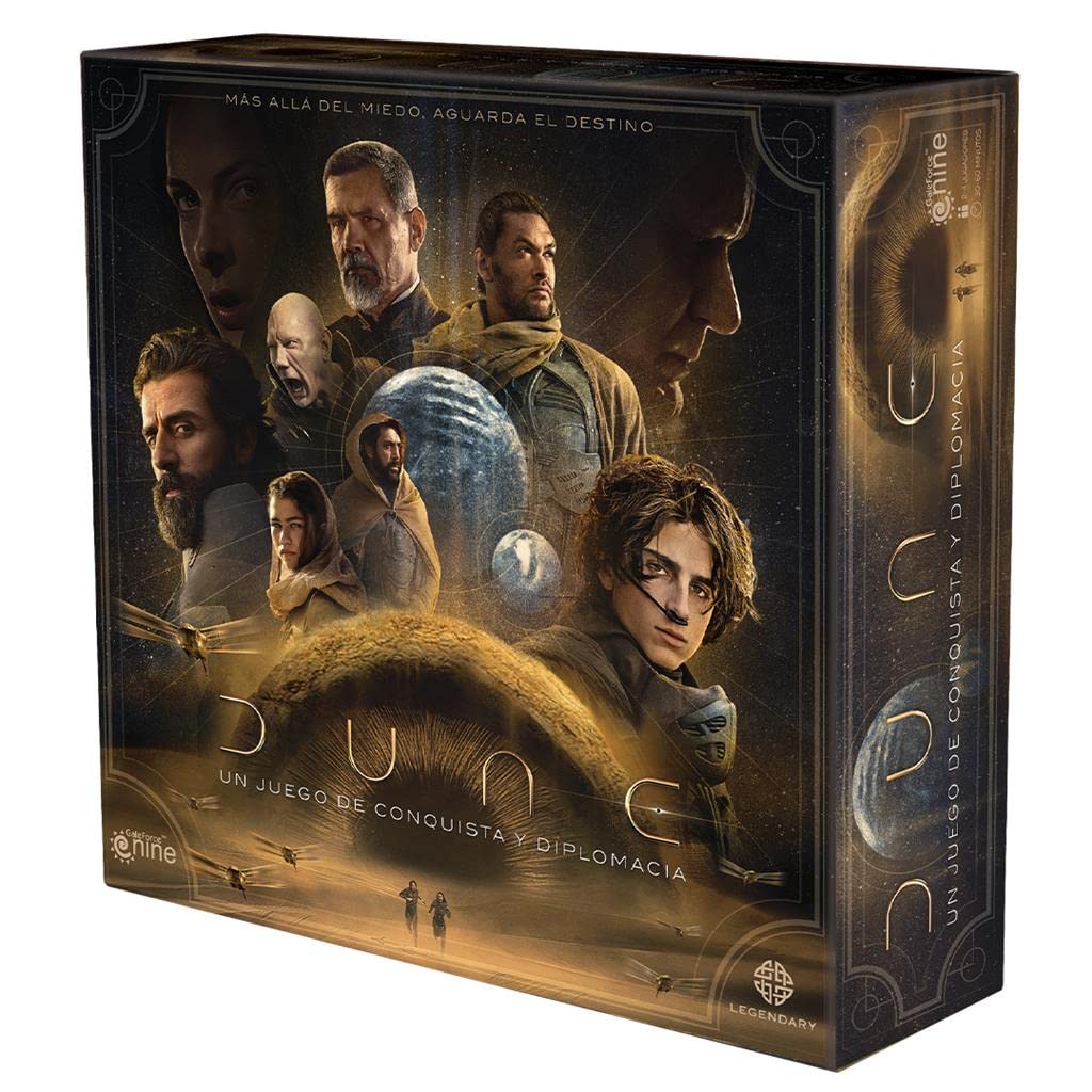 Dune: Un jeu de conquête et de diplomatie - Gale Force Nine - Jeu de société en Français - 2-4 joueurs - À partir de 14 ans