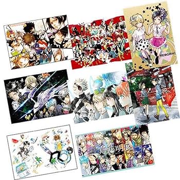 天野明 REBORN! ポストカードブック 新品未開封 未使用 家庭教師ヒットマンREBORN! 天野明展 箔押しポストカード