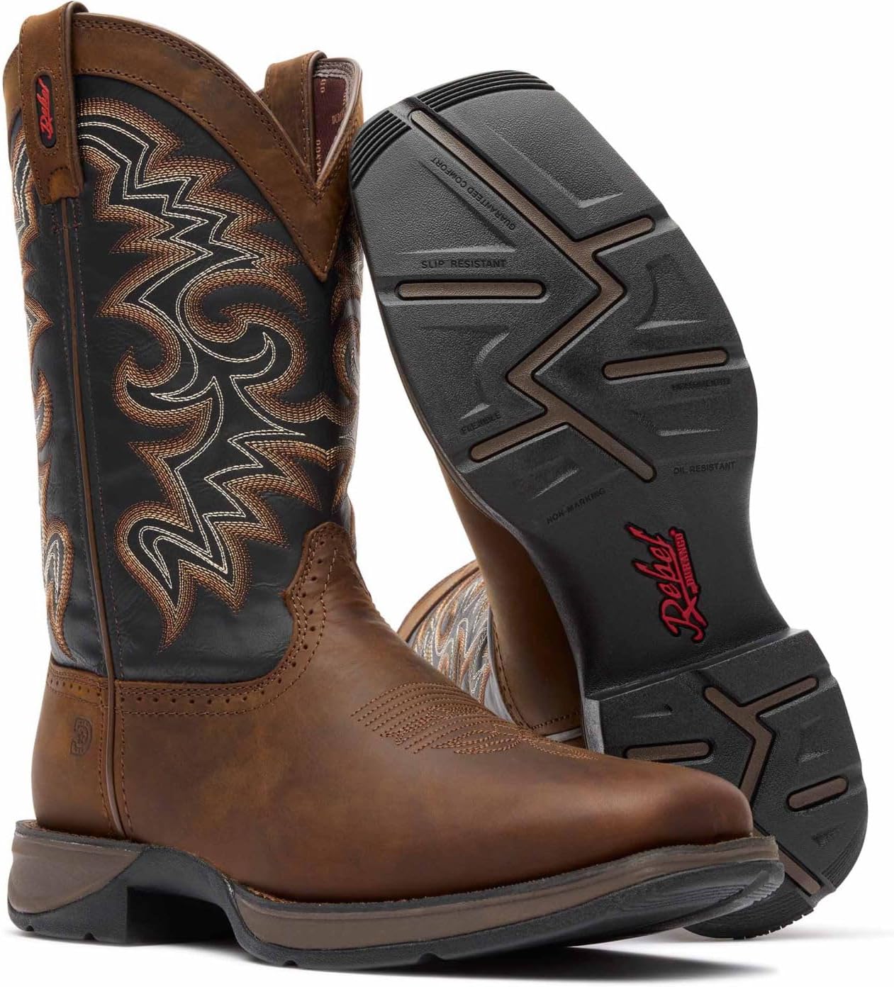 Durango Unisex Adult Rebel Pull-on Western Mid Calf Boots - Image 4
