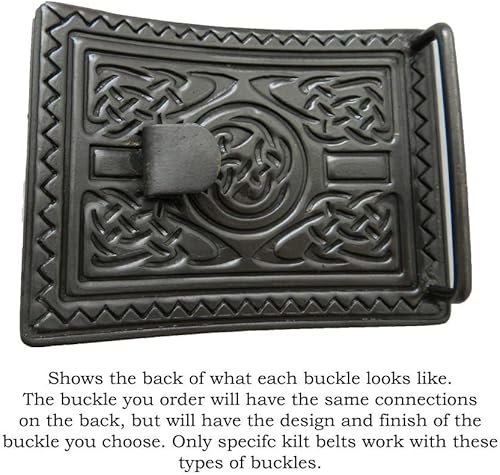 Miniatura 2 de UTK Scottish Kilt Hebilla de cinturón tres acabados diferentes - # 28