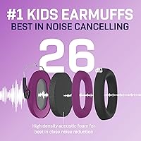 Vista 108 de Vanderfields Kids Ear Protection Earmuffs - Noise Cancelling Headphones for Kids, Autism, Toddler, Children