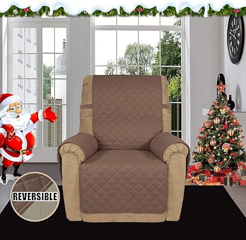 Miniatura 72 de Easy-Going - Funda reversible para sofá, resistente al agua, con varillas de espuma y correas elásticas, protector de muebles para mascotas y perros