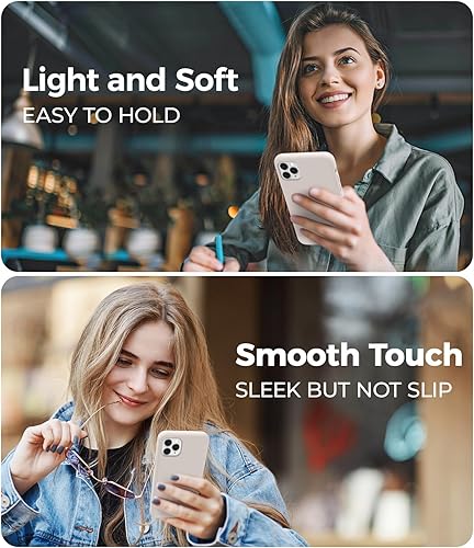 Vista 2 de AOTESIER Funda compatible con iPhone 11 Pro Max, silicona de alta calidad [protección militar contra caídas]