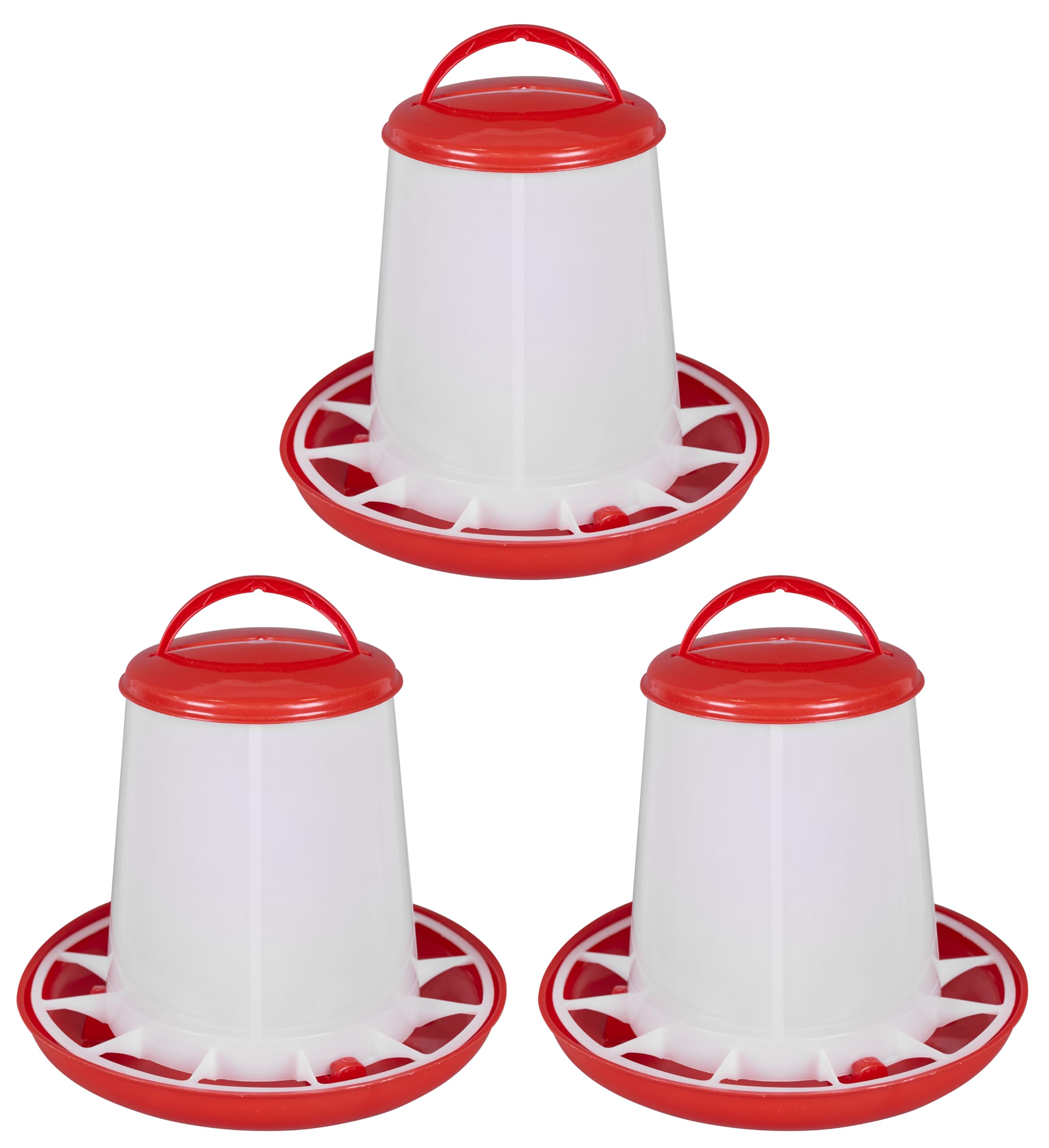 Mangeoire à volaille anti-gaspillage Sealey 3kg lot de 3 pièces