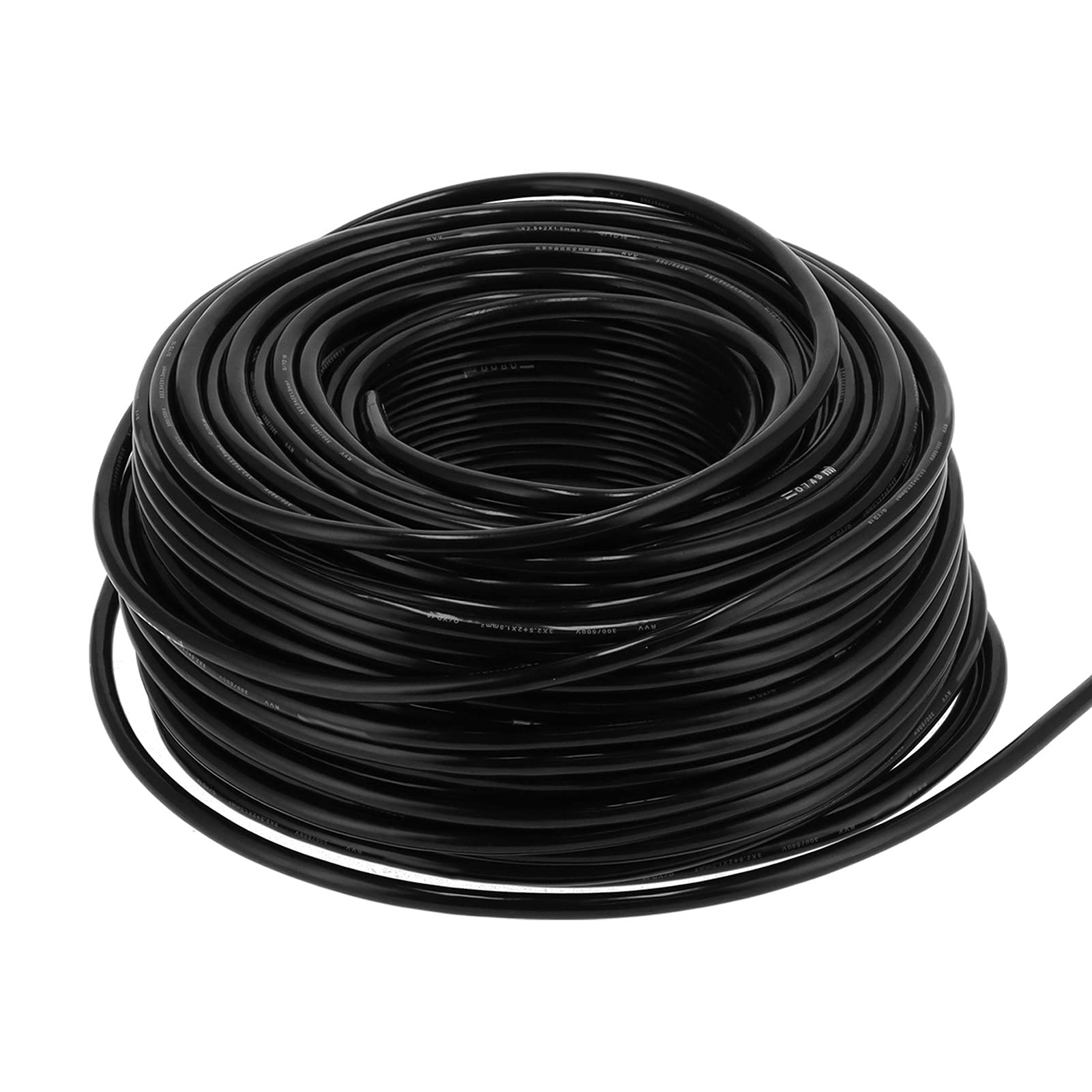 Garosa Câble en Cuivre isolé PVC à 5 Conducteurs, Résistant aux UV et aux