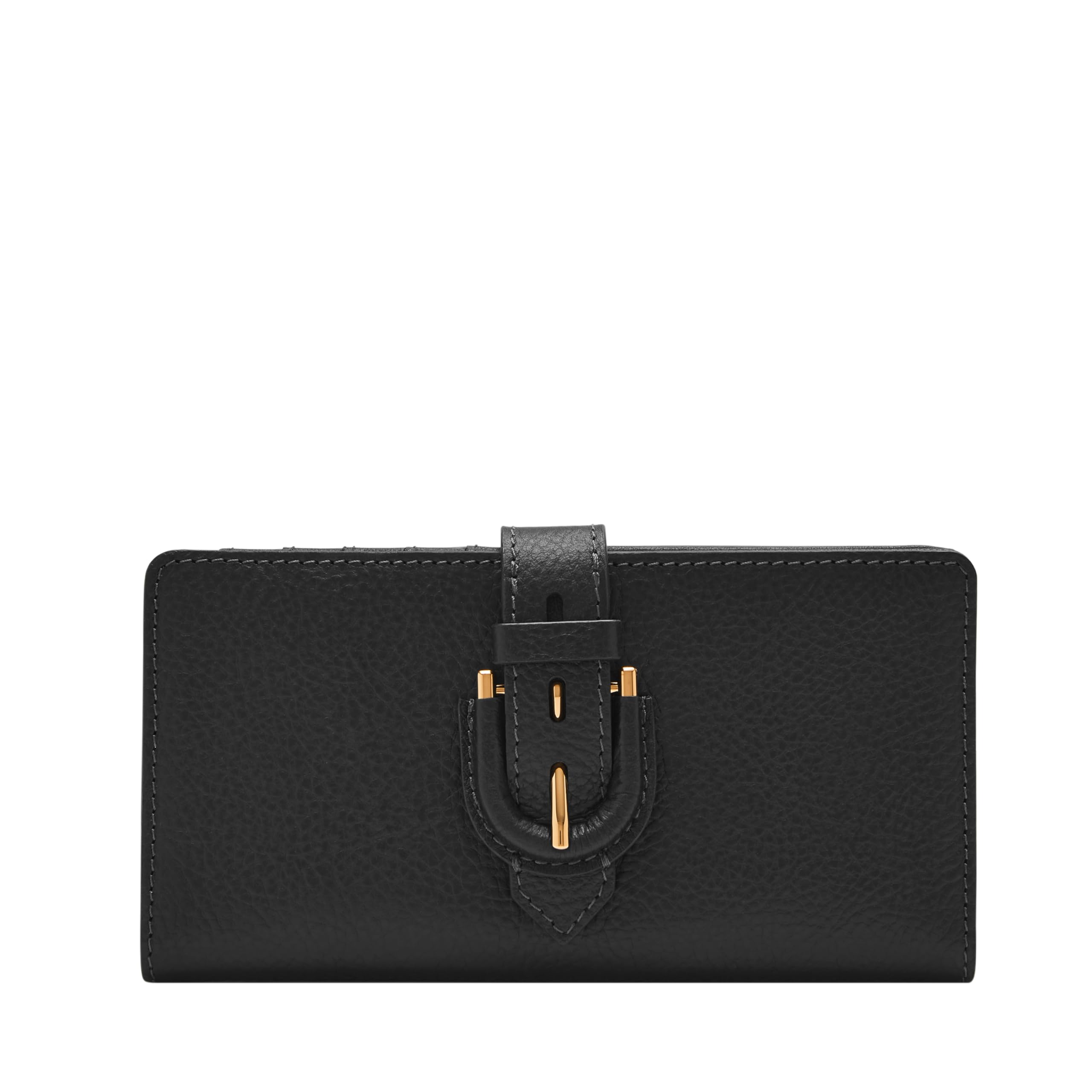 Fossil Harwell Ladies LiteHide™ Leather Small Bifold Wallet with Strap