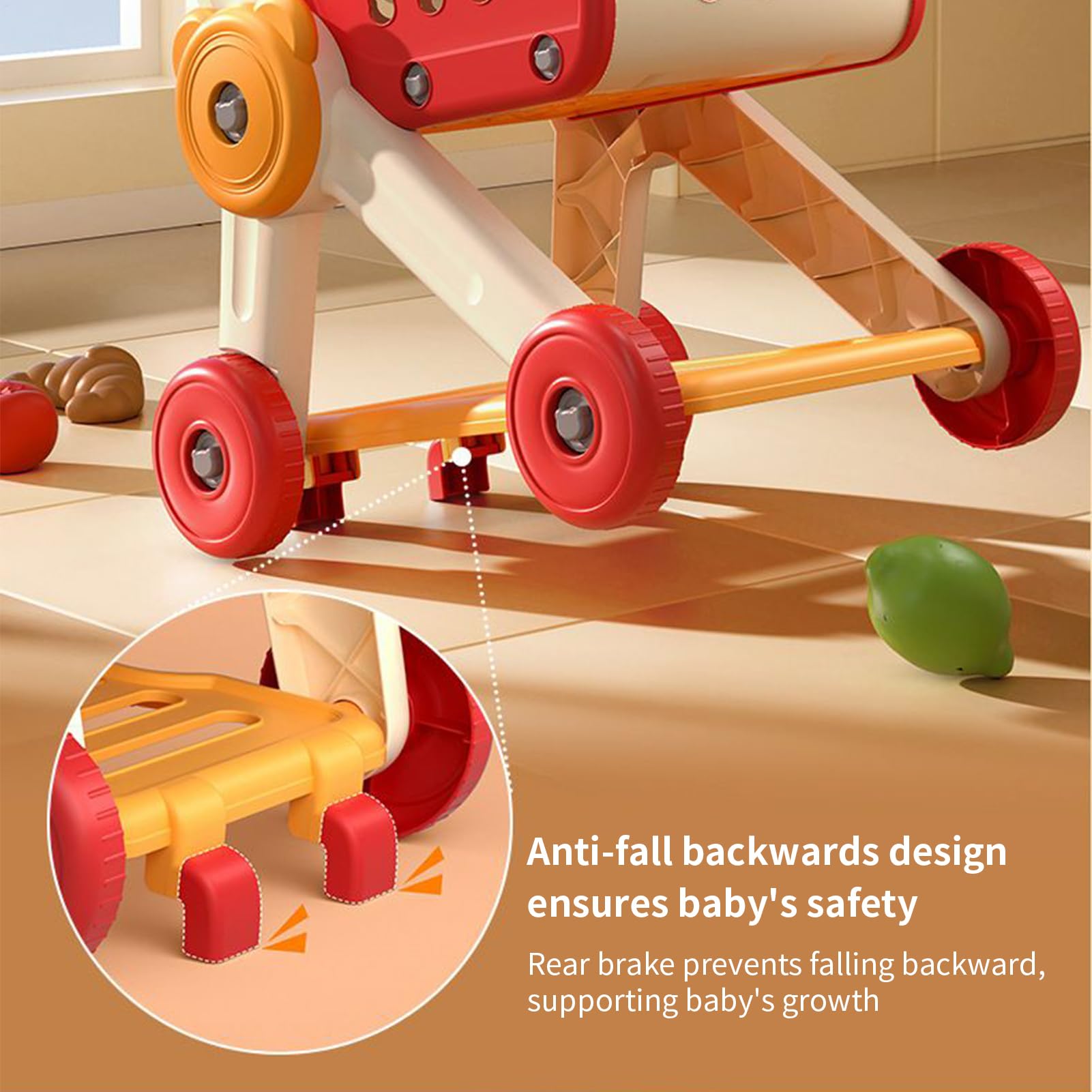 Carrito de Compras de Juguete para Niños Set De Juego De rol De