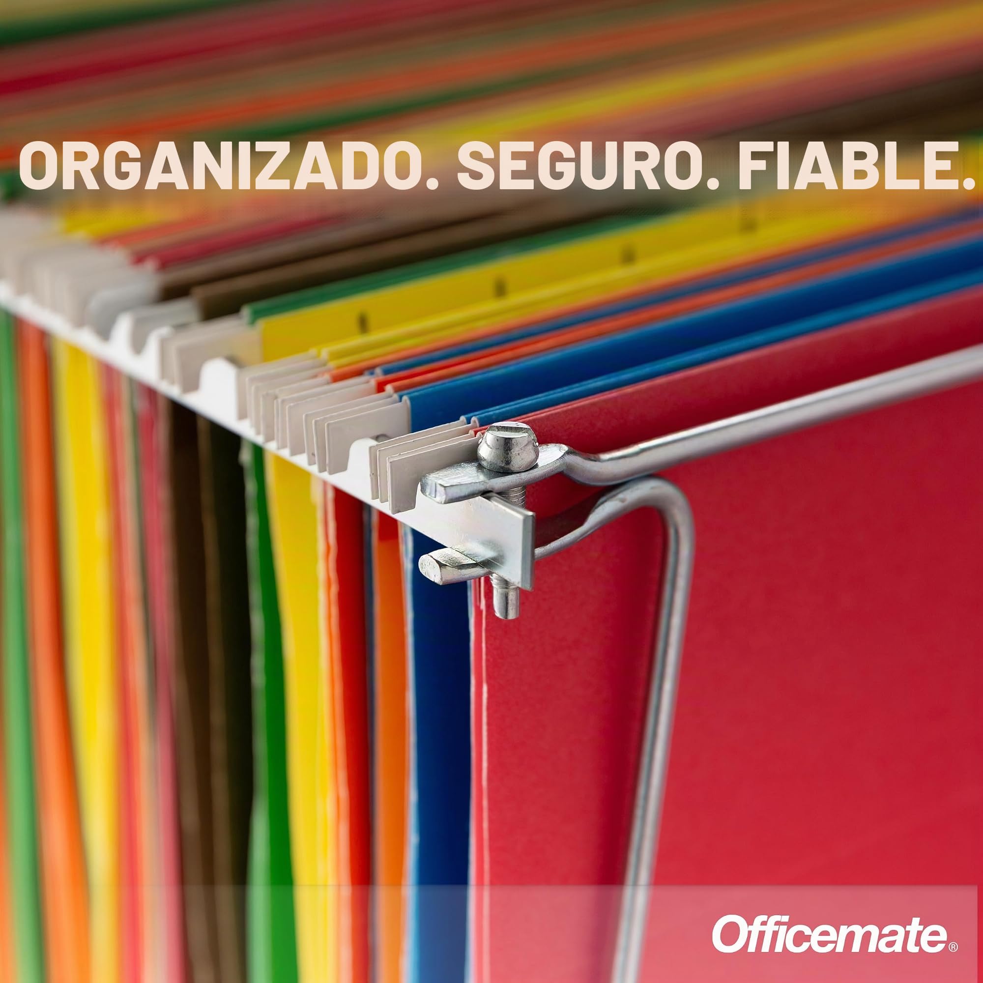 Officemate para colgar marco de archivo, tamaño carta, ajustable 14 A (, 2 Pack (91990)