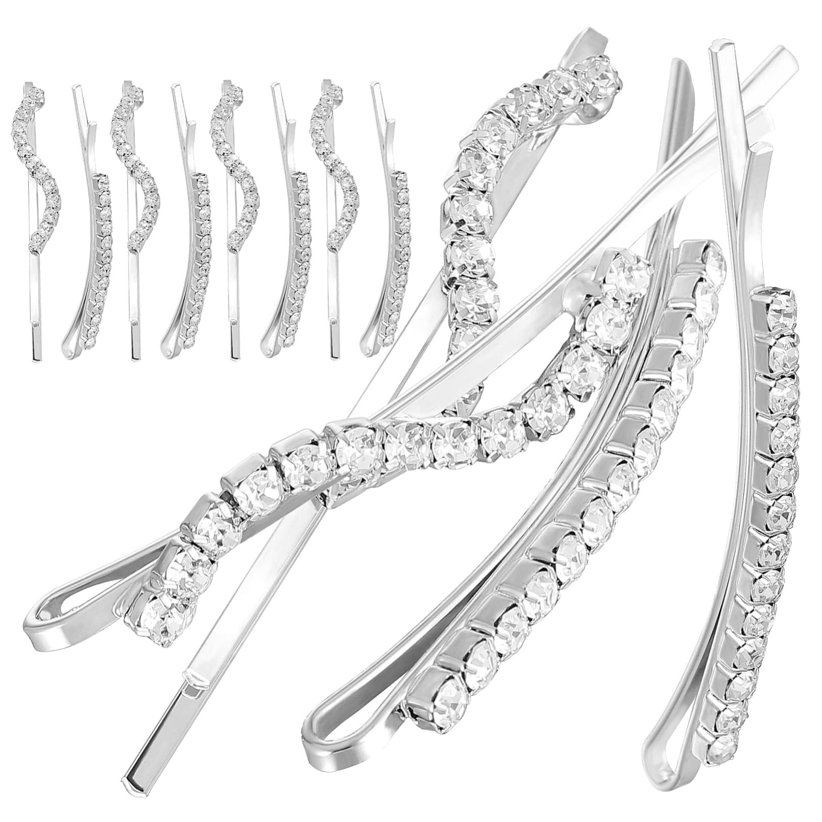 Didiseaon 36pezzi Fermagli Per Clip Decorativi Per e Ragazze Accessori Per Acconciature Per Speciali e Matrimonio